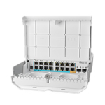 Mikrotik netpower 15fr switches suppliers in dubai | uae | africa | mena 1923 m | With netPower 15FR switch you can forget about expensive GPON base stations and optical splitters. This switch is a part of our GPEN concept - aimed to bring the speed and versatility of fiber networking while using the advantages of Ethernet. It is an easy to deploy, low-cost way for any ISP to deliver the Internet to individual apartments.
