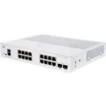 Cisco cbs350-16t-e-2g 16 x ports rj-45 +2 x ports sfp network suppliers in dubai | uae | africa | mena CBS350 16T E 2G | Cisco CBS350-16T-E-2G Business 350 16x Ports 1000Base-T + 2x Ports SFP 1U Rack-mountable Layer3 Managed Gigabit Ethernet Network Switch