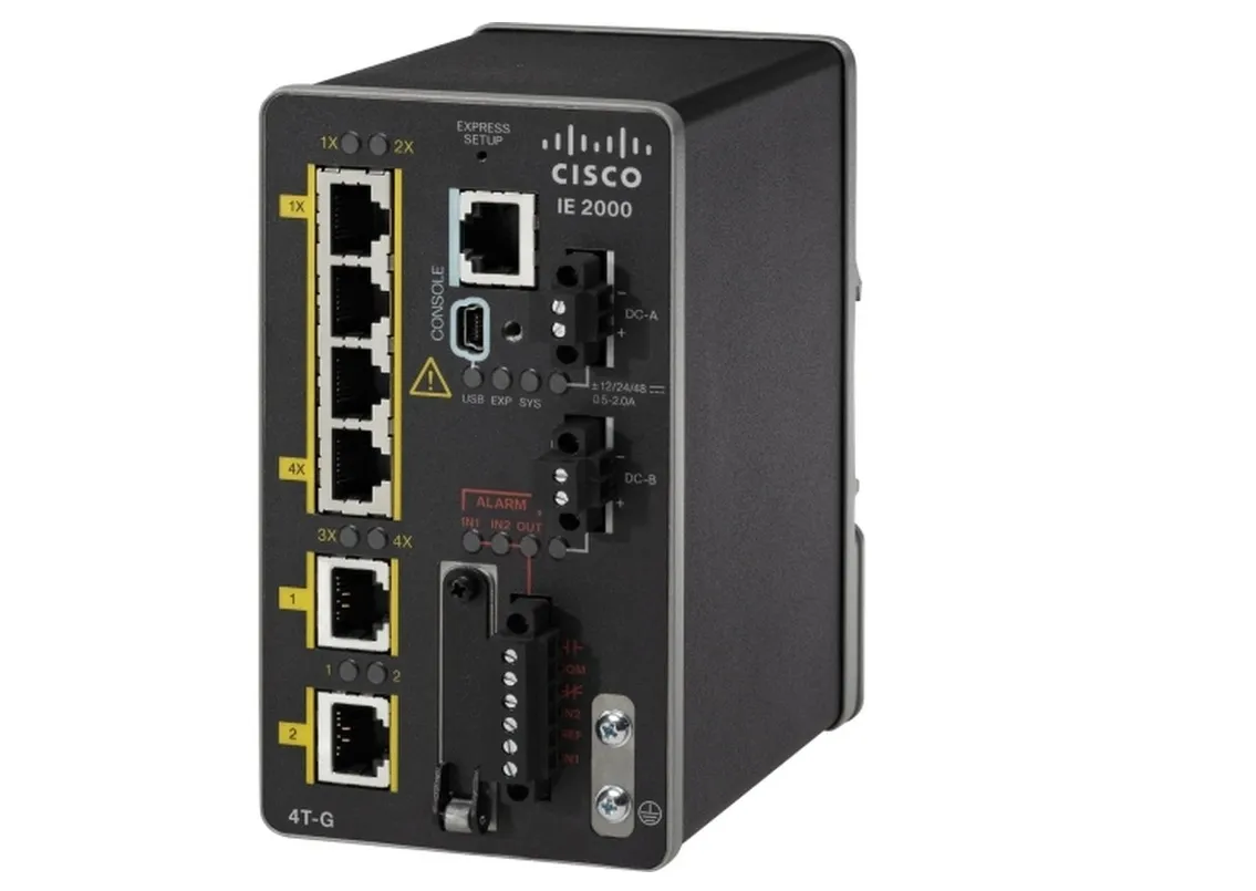 Cisco IE-2000-4T-G-L 4 x Ports RJ-45 + 2 x SFP Network Switch