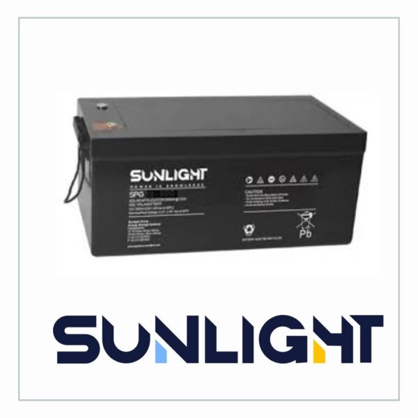 Sunlight Battery SPA 12V-5AH With F2 Terminal & F2 Connector