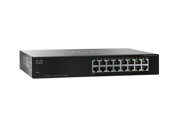 Cisco SF100-16-NA Small Business 100 Series 16-Ports FE Switch
