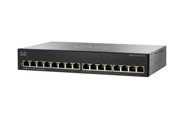 Cisco SG110-16-NA-RF Small Business SG110-16 16-Ports GE Switch