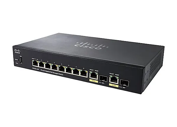 Cisco SG350-10MP-K9 10-Port Gb PoE managed Switch Price