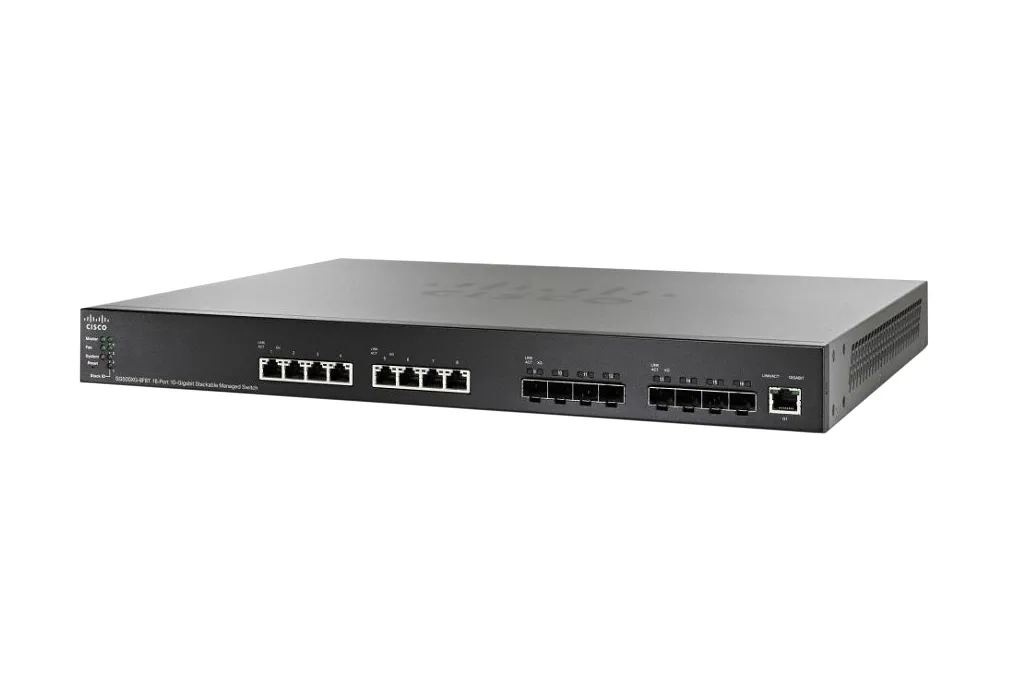 Cisco SG500XG-8F8T-K9-G5 Small Business 500 16-Ports 10GbE Switch