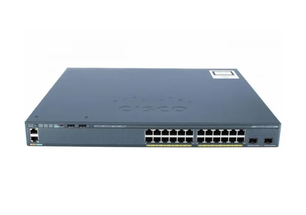 Cisco WS-C2960X-24PSQ-L Catalyst 2960-X Series 24-Ports PoE+ Switch