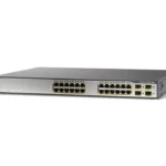 WS C3750G 24TS S1U | Cisco WS-C3750G-24TS-S1U Catalyst 3750G C3750G-24T 24x RJ-45 Ports 10/100/1000Base-T + 4x SFP Ports Layer3 Managed 1U Rack-mountable Gigabit Ethernet Network Switch