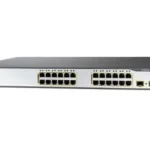 WS C3750V2 24PS E | Cisco WS-C3750V2-24PS-E Catalyst 3750 C3750V2-24PS 24x RJ-45 Ports PoE+ 10/100Base-TX + 2x SFP Ports Layer3 Managed Rack-mountable Fast Ethernet Network Switch