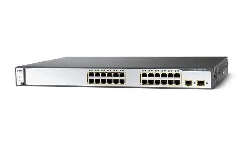 Cisco WS-C3750V2-24PS-E Catalyst 3560V2 Series 3560V2-24P 24 x RJ-45