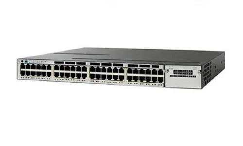 Cisco WS-C3850-48P-E 48 x Ports RJ-45 PoE+ Network Switch