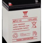 Yuasa vrla battery 12v 4ah / np4-12 suppliers in dubai | uae | africa | mena Yuasa Battery NP4 12 500x554 1 | YUASA VRLA Battery 12V 4AH / NP4-12