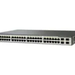 cisco ws c3750v2 48ps s switch cisco 3750v2 6 | Cisco WS-C3750V2-48PS-S Catalyst 3750 3750V2-48PS 48x Ports 10/100Base-TX RJ-45 Fast Ethernet + 4x Ports 1000Base-X SFP mini-GBIC Gigabit Ethernet (1x Console RJ-45 Port) Layer 3 Managed 1U Rack-mountable Network Switch